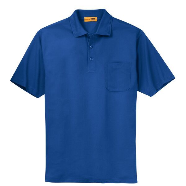CornerStone® Industrial Pocket Pique Men's Polo