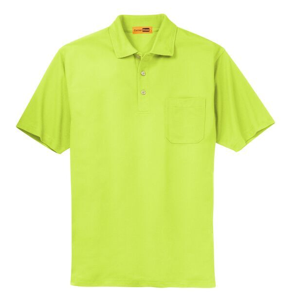 CornerStone® Industrial Pocket Pique Men's Polo