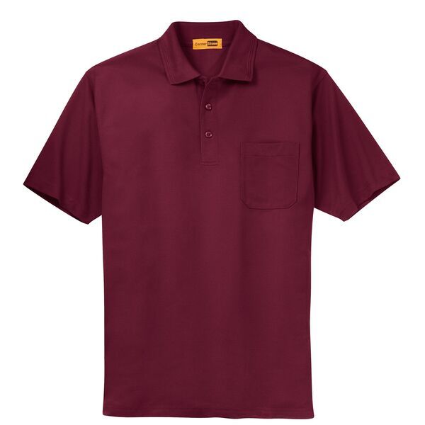 CornerStone® Industrial Pocket Pique Men's Polo