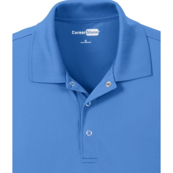 CornerStone® Micropique Gripper Men's Performance Polo