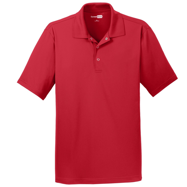 CornerStone® Micropique Gripper Men's Performance Polo