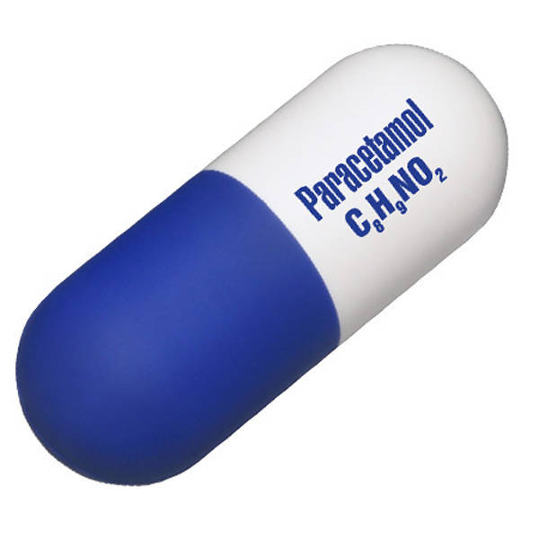 Pill Capsule Stress Reliever Promotions Now