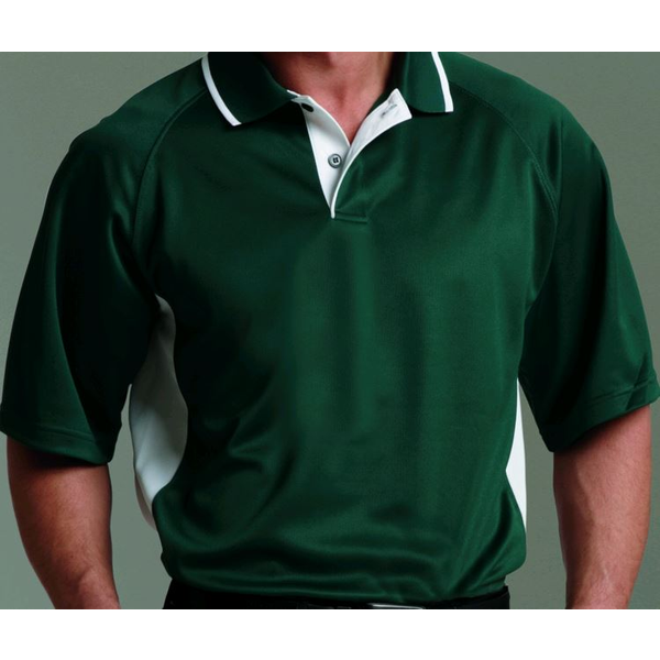 Charles River® Color Blocked Piqué Men's Wicking Polo