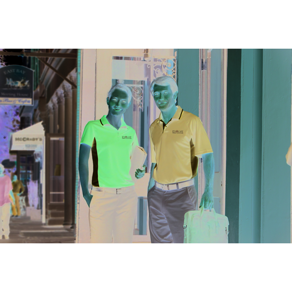 Charles River® Color Blocked Piqué Men's Wicking Polo