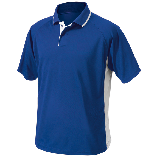 Charles River® Color Blocked Piqué Men's Wicking Polo