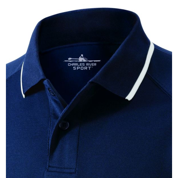 Charles River® Classic Piqué Men's Wicking Polo