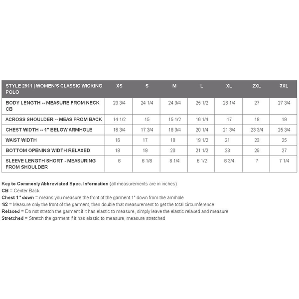 Charles River® Classic Piqué Ladies' Wicking Polo