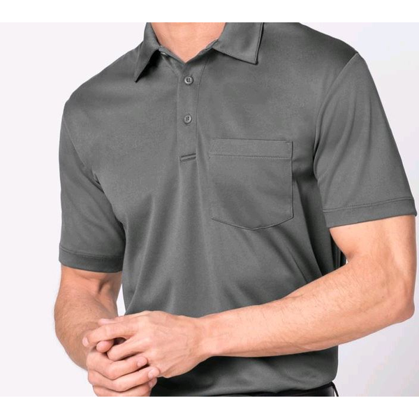 Port Authority® Silk Touch™ Performance Men's Polo with Pocket