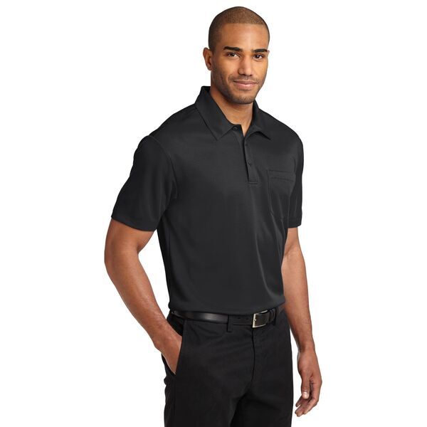 Port Authority® Silk Touch™ Performance Men's Polo with Pocket