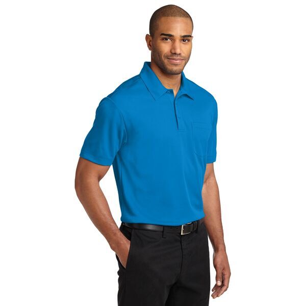 Port Authority® Silk Touch™ Performance Men's Polo with Pocket