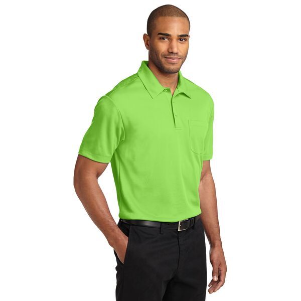 Port Authority® Silk Touch™ Performance Men's Polo with Pocket