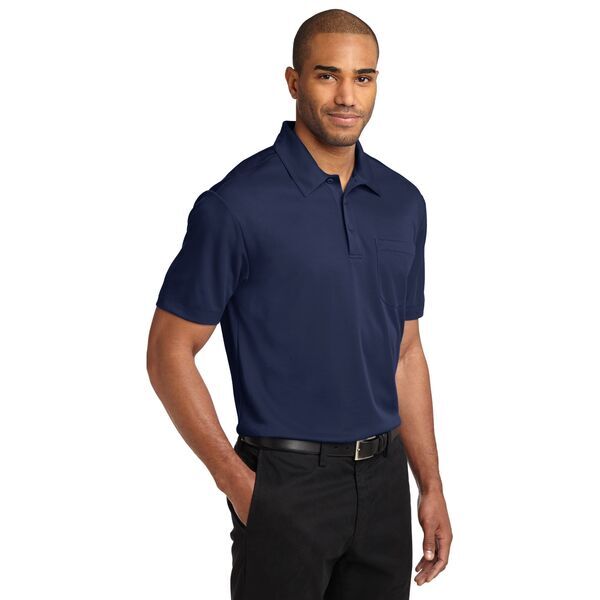 Port Authority® Silk Touch™ Performance Men's Polo with Pocket