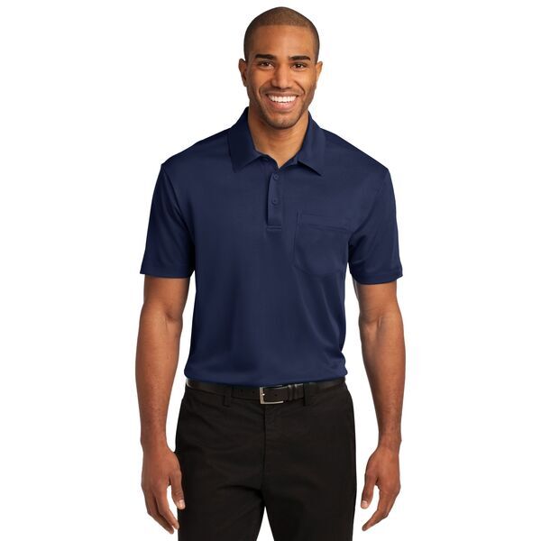Port Authority® Silk Touch™ Performance Men's Polo with Pocket
