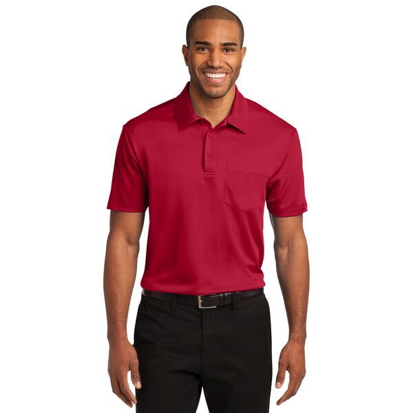 Port Authority® Silk Touch™ Performance Men's Polo with Pocket