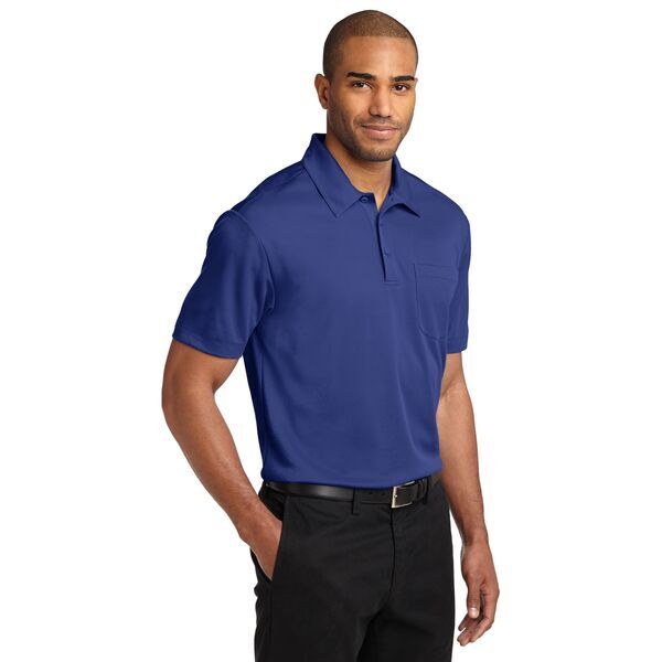 Port Authority® Silk Touch™ Performance Men's Polo with Pocket
