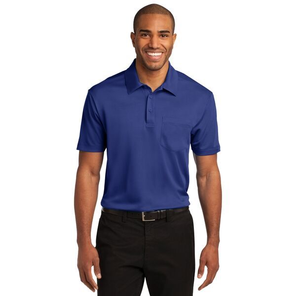 Port Authority® Silk Touch™ Performance Men's Polo with Pocket
