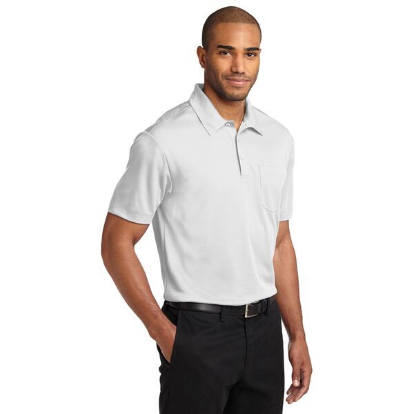 Port Authority® Silk Touch™ Performance Men's Polo with Pocket
