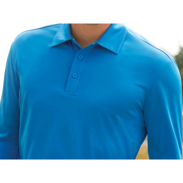 Port Authority® Silk Touch™ Performance Men's Long Sleeve Polo