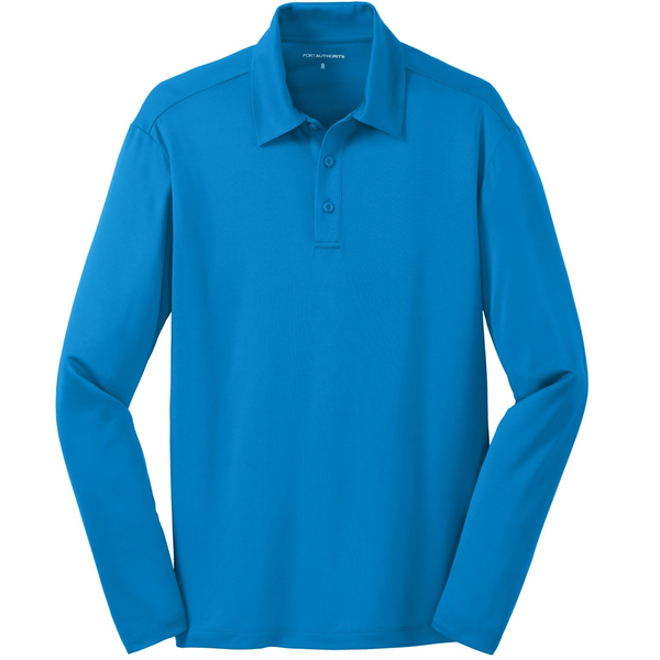 Port Authority® Silk Touch™ Performance Men's Long Sleeve Polo