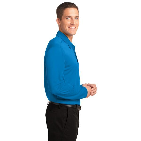 Port Authority® Silk Touch™ Performance Men's Long Sleeve Polo