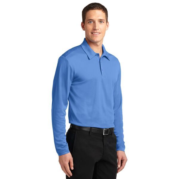 Port Authority® Silk Touch™ Performance Men's Long Sleeve Polo