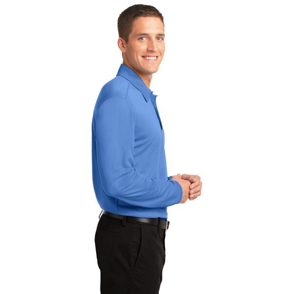 Port Authority® Silk Touch™ Performance Men's Long Sleeve Polo
