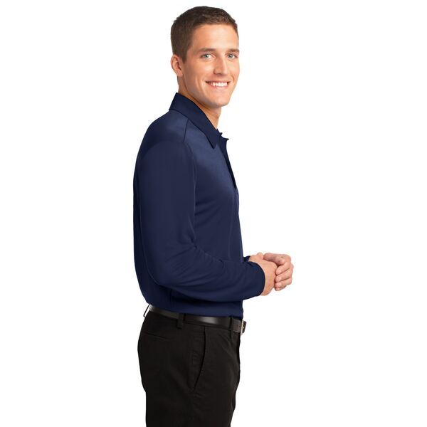 Port Authority® Silk Touch™ Performance Men's Long Sleeve Polo