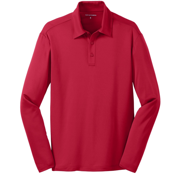 Port Authority® Silk Touch™ Performance Men's Long Sleeve Polo