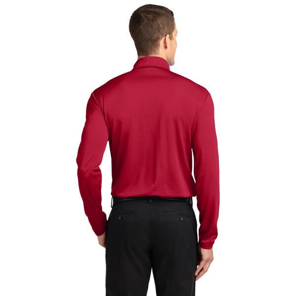 Port Authority® Silk Touch™ Performance Men's Long Sleeve Polo