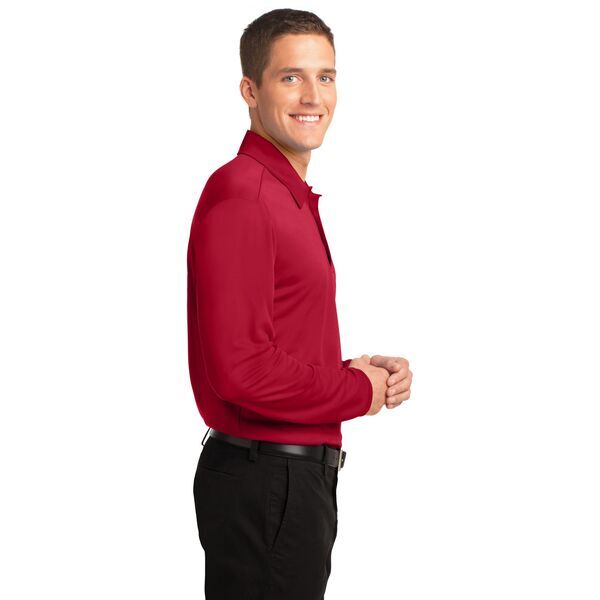 Port Authority® Silk Touch™ Performance Men's Long Sleeve Polo