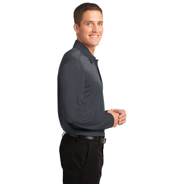 Port Authority® Silk Touch™ Performance Men's Long Sleeve Polo