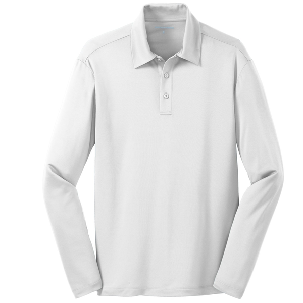 Port Authority® Silk Touch™ Performance Men's Long Sleeve Polo