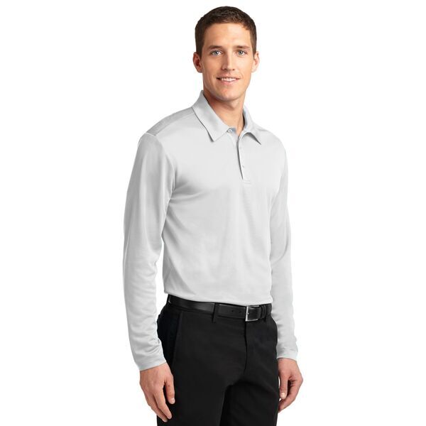 Port Authority® Silk Touch™ Performance Men's Long Sleeve Polo
