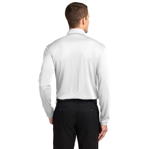 Port Authority® Silk Touch™ Performance Men's Long Sleeve Polo