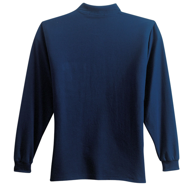 Port Authority® Silk Touch™ Pique Men's Long Sleeve Polo with Pocket