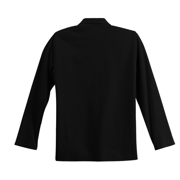 Port Authority® Silk Touch™ Pique Ladies' Long Sleeve Polo