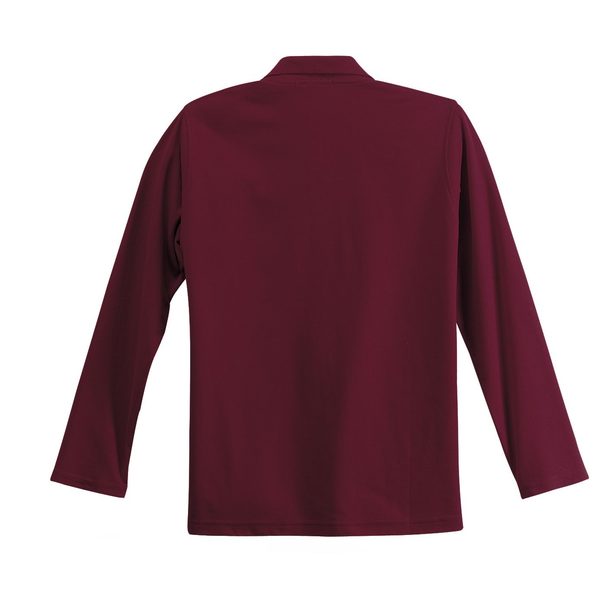 Port Authority® Silk Touch™ Pique Ladies' Long Sleeve Polo