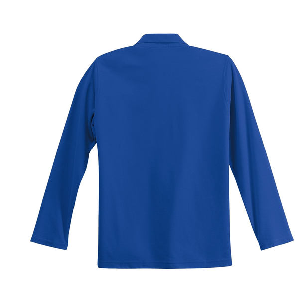 Port Authority® Silk Touch™ Pique Ladies' Long Sleeve Polo