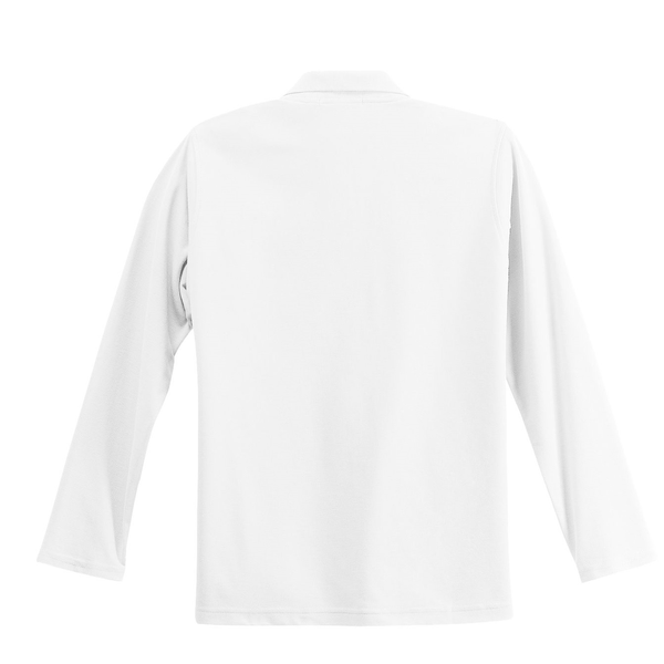 Port Authority® Silk Touch™ Pique Ladies' Long Sleeve Polo