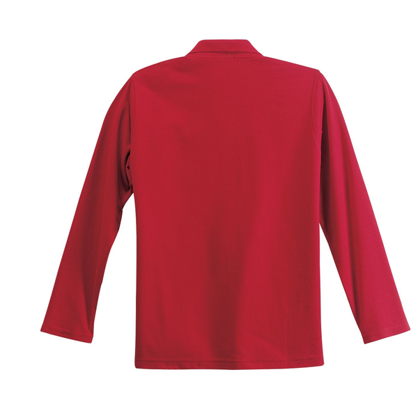 Port Authority® Silk Touch™ Pique Ladies' Long Sleeve Polo