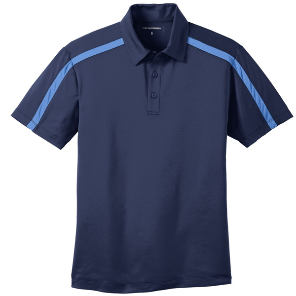 Port Authority® Silk Touch™ Performance Colorblock Stripe Men's Polo
