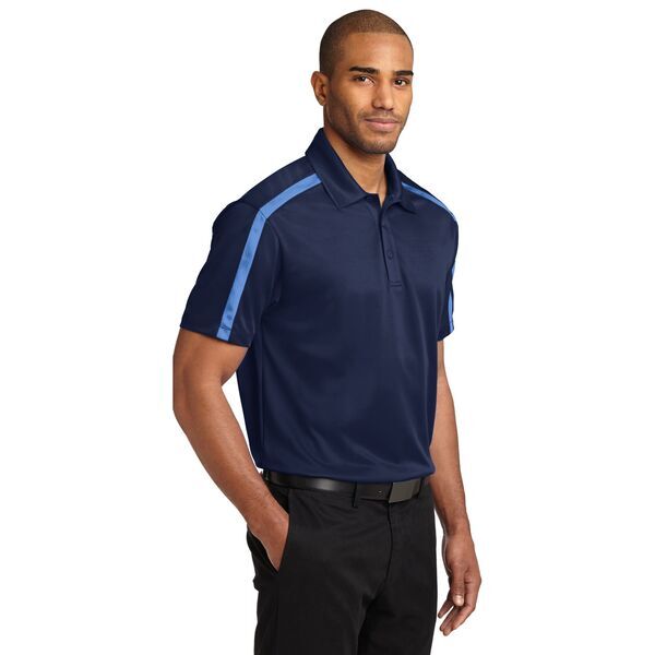 Port Authority® Silk Touch™ Performance Colorblock Stripe Men's Polo