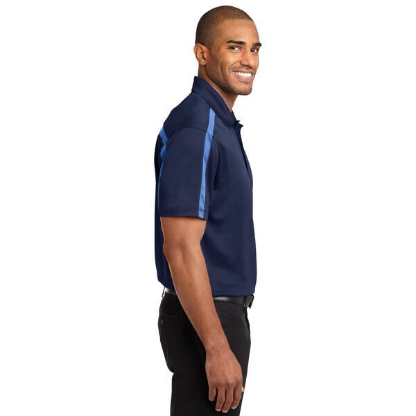 Port Authority® Silk Touch™ Performance Colorblock Stripe Men's Polo