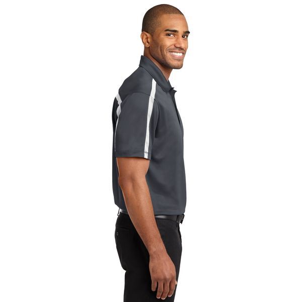 Port Authority® Silk Touch™ Performance Colorblock Stripe Men's Polo