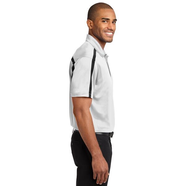 Port Authority® Silk Touch™ Performance Colorblock Stripe Men's Polo
