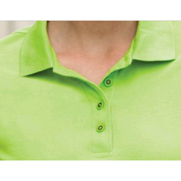 Port Authority® Silk Touch™ Pique Ladies' 3/4 Sleeve Polo