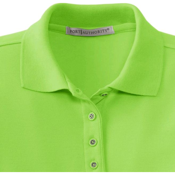 Port Authority® Silk Touch™ Pique Ladies' 3/4 Sleeve Polo