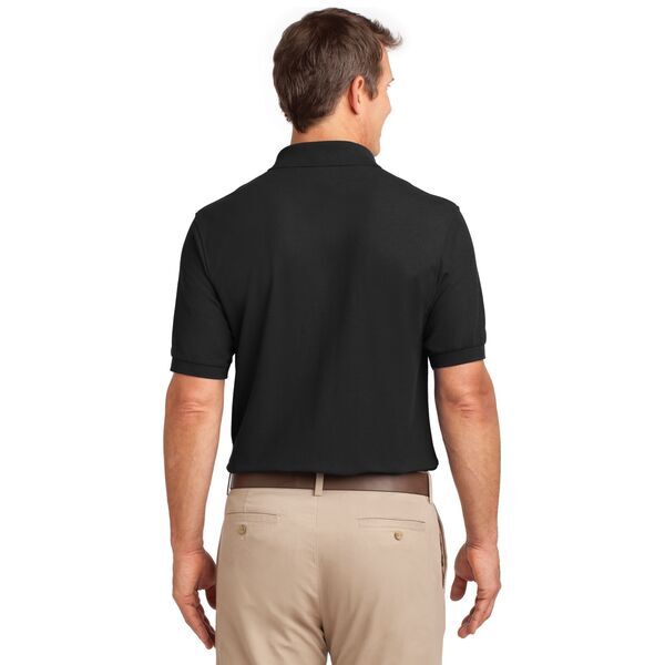Port Authority® Silk Touch™ Pique Men's Polo with Pocket