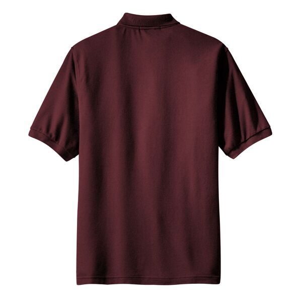 Port Authority® Silk Touch™ Pique Men's Polo with Pocket