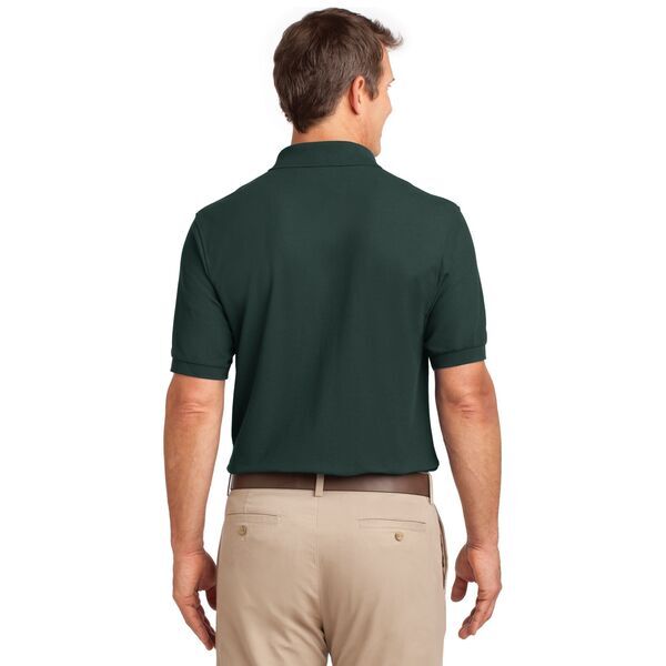 Port Authority® Silk Touch™ Pique Men's Polo with Pocket